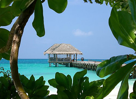 Malediven Urlaub Strand Meer