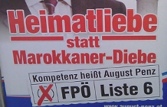Wahlplakat FPÖ
