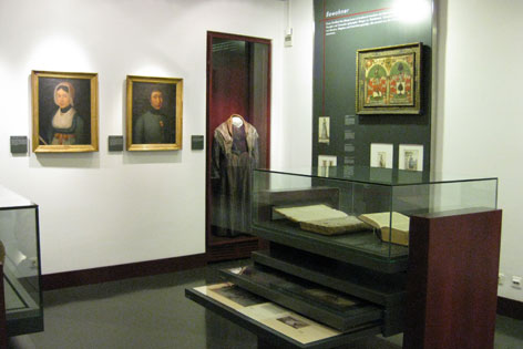 Einer der Ausstellungsräume im Museum Goldenes Dachl