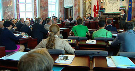 Sitzung des Tiroler Landtags