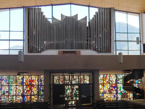 Orgel Stadtsäle Übersiedelung Pfarrkirche Ötztal