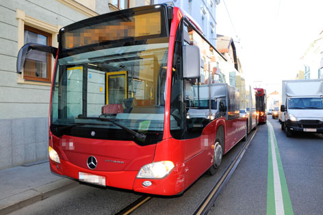 Bus der Innsbrucker Verkehrsbetriebe IVB