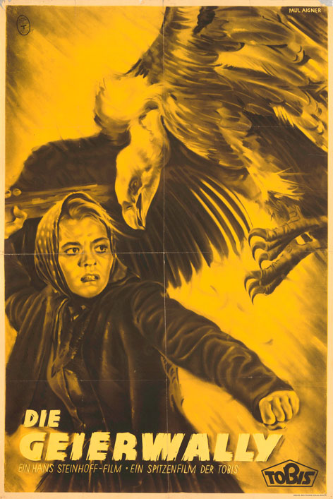 Plakat zum Film "Die Geierwally"