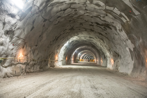 Durchschlag Tunnel Scharnitz