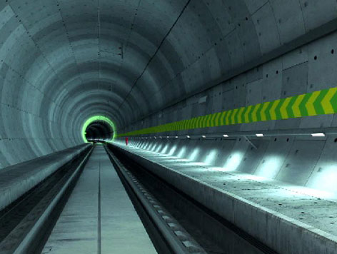 Durchschlag Brennerbasistunnel