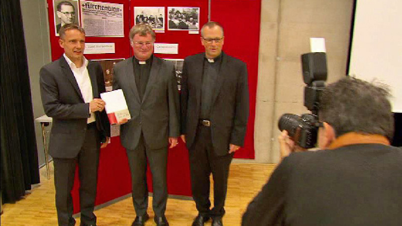 Buchpräsentation KZ Priester Steinkelderer; Manfred Scheuer, Josef Walder 