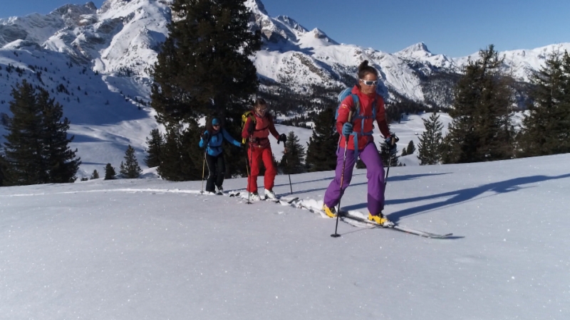 Bergführerin Skitour