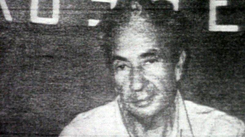 Aldo Moro nach der Entführung