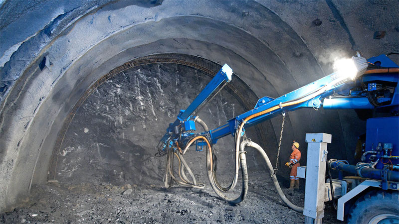 Bau BBT Tunnelbau