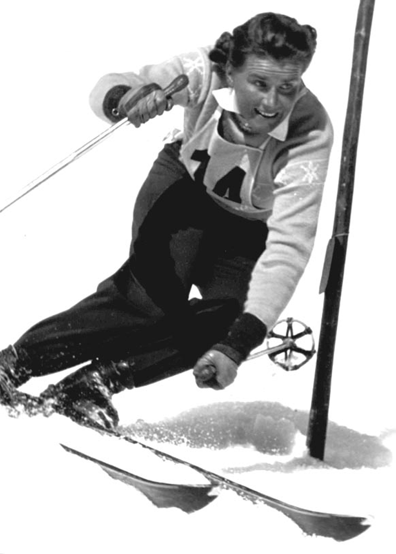 Mahringer im Skidress