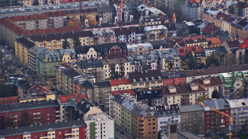 Blick auf den Innsbrucker Blocksaggen